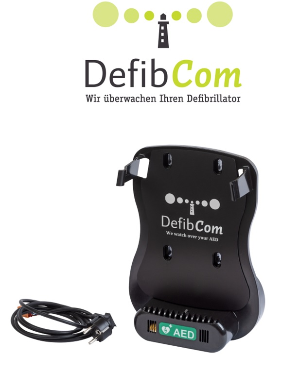 Defibtech Lifeline VIEW AED Wandhalterung DefibCom mit Fernüberwachung