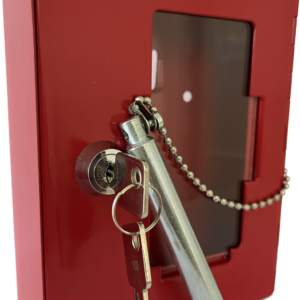 Notschlüsselkasten mit Klöppel