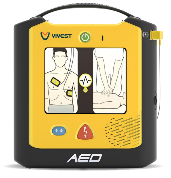 ViVest – PowerBeat X1 (MDR) – halbautomatischer Defibrillator