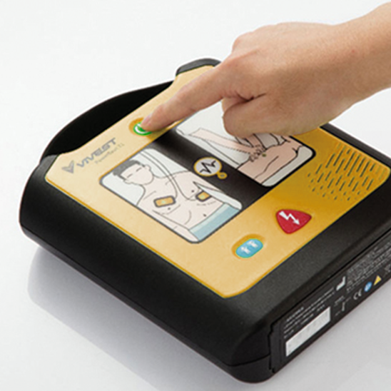ViVest – PowerBeat X1 (MDR) – halbautomatischer Defibrillator
