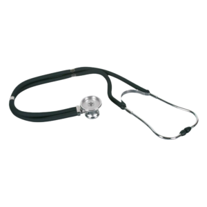 PVC Rappaport Stethoskop – Med-Comfort, Schwarz | Medizinisches Mehrweg-Stethoskop