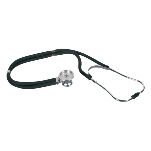 PVC Rappaport Stethoskop – Med-Comfort, Schwarz | Medizinisches Mehrweg-Stethoskop