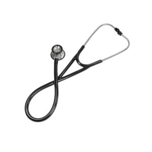 Doppelkopf Stethoskop Deluxe, Farbe schwarz, Med-Comfort