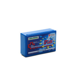 KFZ-Verbandkasten „Euro“ – PP-Kunststoff mit Fotodruck Blau PKW