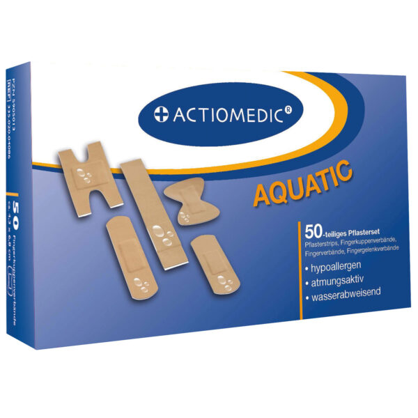 ACTIOMEDIC AQUATIC Pflasterset, 50-tlg.
