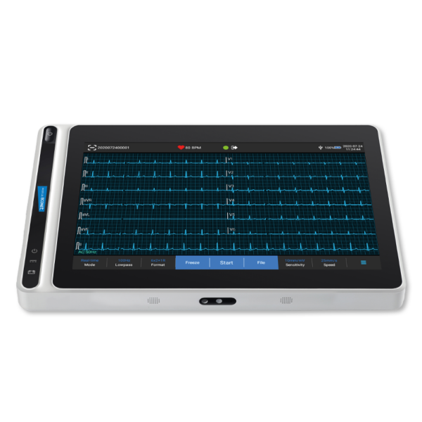 Tablet-EKG mit 10,1" Touch-Display und Dockingstation CARDIO M-PAD 10