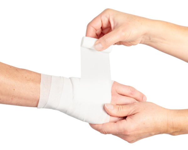 miro-mull glatt – Elastische Mullbinde mit feiner Struktur