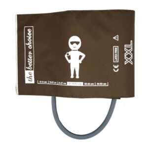 NiBP-Manschette BC1, 1-Schlauch, Erw. XXL 27-53 cm, mit Adapter