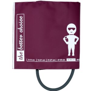 NiBP-Manschette BC1, 1-Schlauch, Erw. groß 35-44 cm, mit Adapter