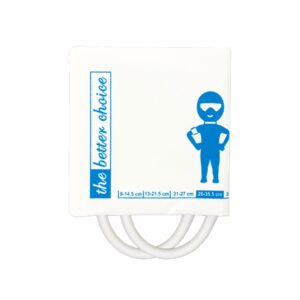 NiBP-Einweg-Manschette, 2-Schlauch, Erw. mittel 26-35 cm, mit Adapter