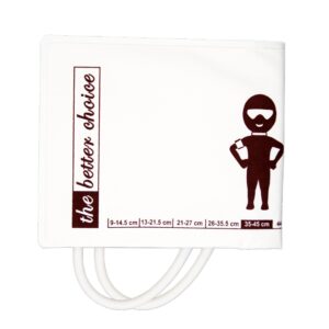 NiBP-Einweg-Manschette, 2-Schlauch, Erw. groß 35-45 cm, mit Adapter