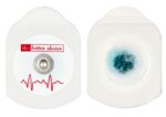 EKG-Notfall-Elektrode, stark klebend, Liquid Gel, 36 x 51 mm, rot, 1.200 Stück