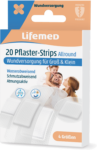 Lifemed® Pflaster-Strips „Allround“ – halbtransparent (20 Stück, 4 Größen)