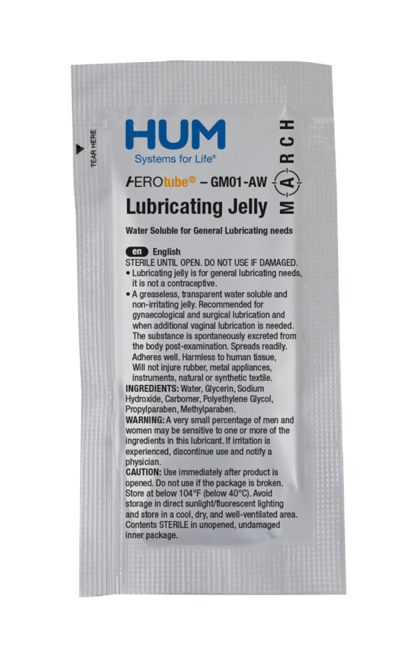 AEROtube® – Gleitmittel - 1 Sachet á 5g