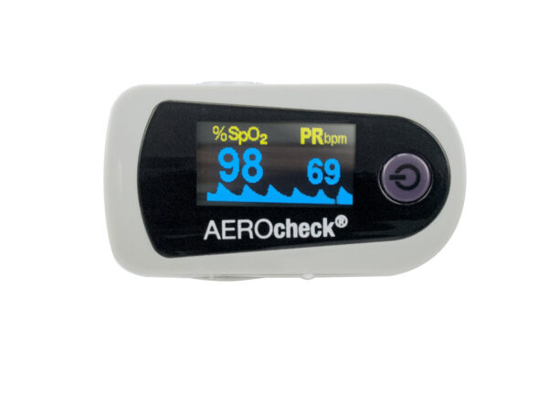 AEROcheck® Finger-Pulsoximeter für Erwachsene und Kinder
