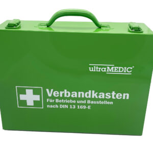 Betriebsverbandkasten ultraWORKS I aus Metall – DIN 13169:2021