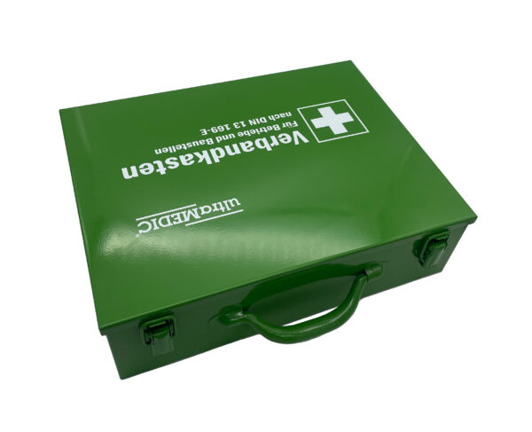 Betriebsverbandkasten ultraWORKS I aus Metall – DIN 13169:2021
