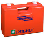 Erste-Hilfe-Koffer ultraBOX SUPER II mit Wandhalterung – DIN 13169:2021
