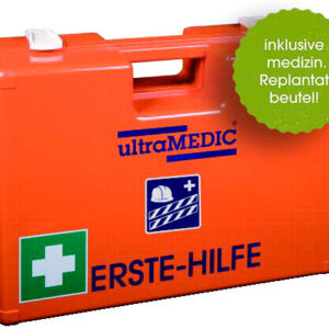 Erste-Hilfe-Koffer BAUSTELLE mit Spezialfüllung inkl. med. Replantatbeutel
