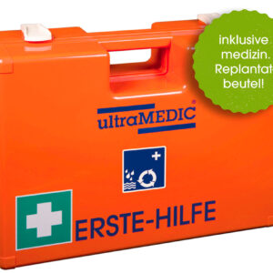 Erste-Hilfe-Koffer UMWELT mit Spezialfüllung inkl. med. Replantatbeutel