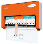 EasyAid Pflasterspender mit Füllung Standard I – Wandspender inkl. 90 Pflasterstrips